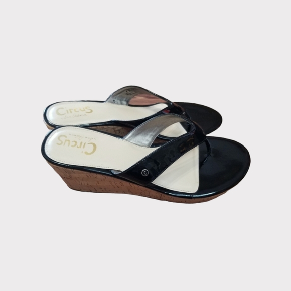 NWOT Circus by Sam Edelman Raquel Wedge Sandal - Picture 5 of 11